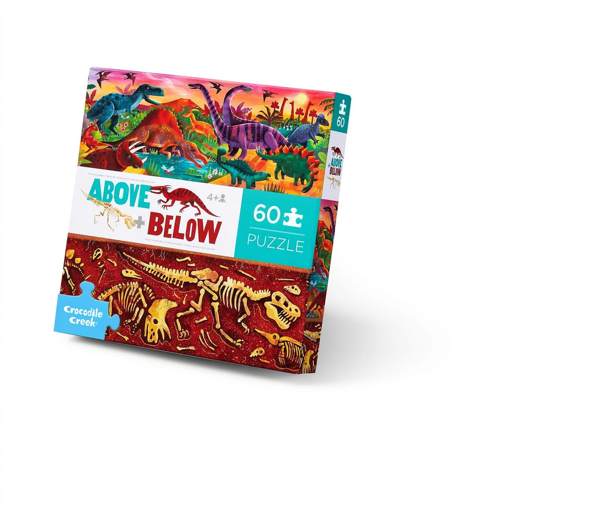 Crocodile Creek 60-Pc Above & Below Puzzle