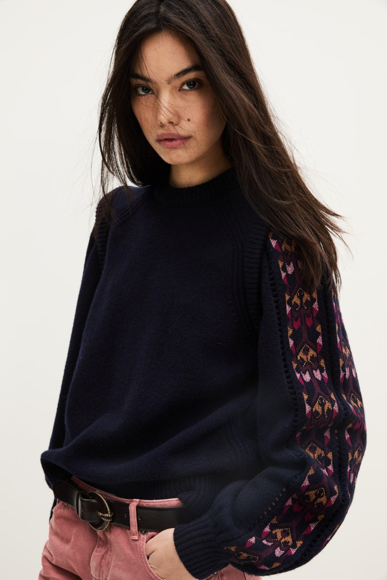 ba&sh Elda Jumper in Encre