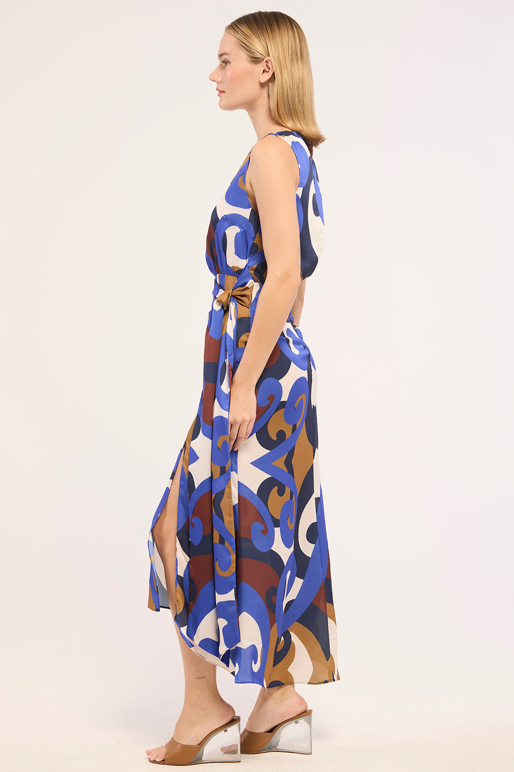 Misa Miles Dress in Aries Reflective