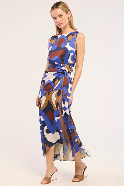 Misa Miles Dress in Aries Reflective