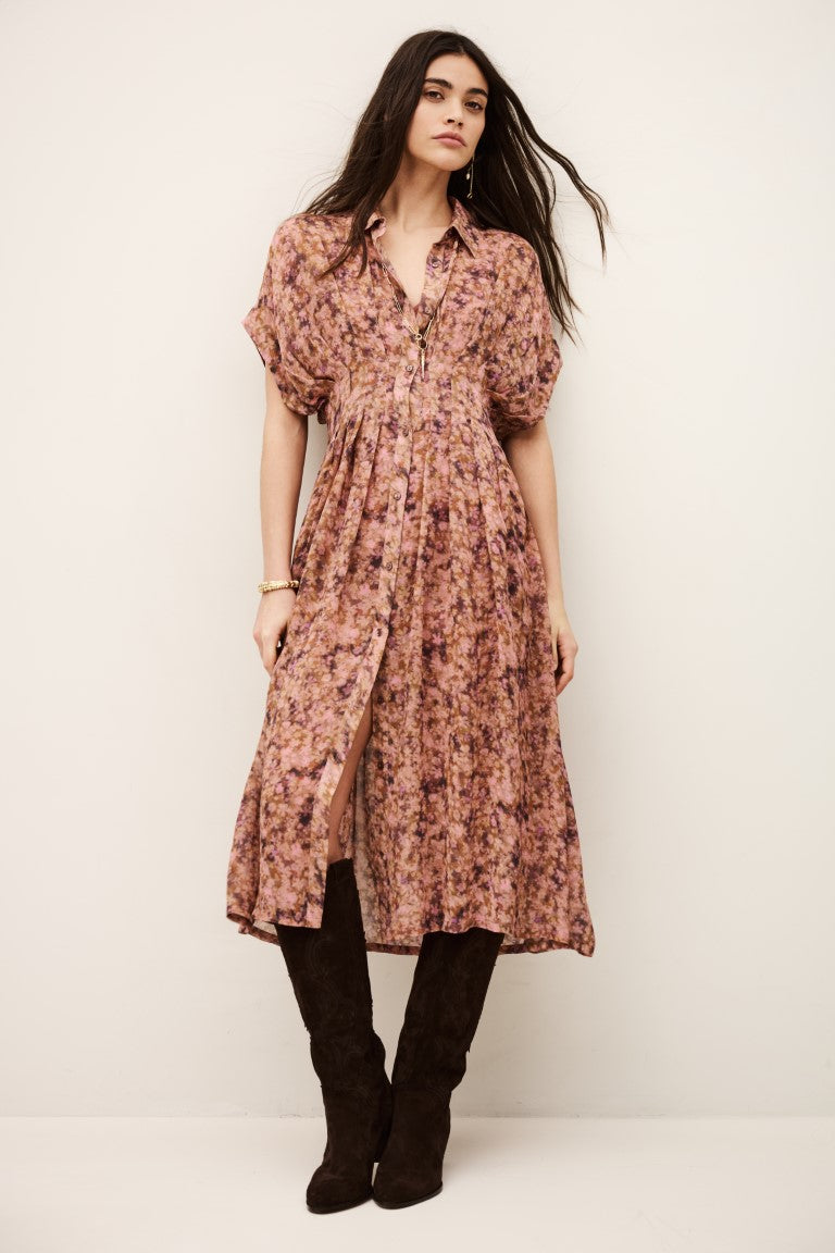 ba&sh Adena Dress in Rose