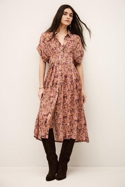ba&sh Adena Dress in Rose