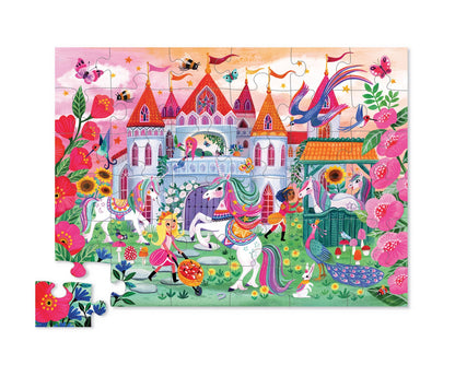Crocodile Creek 36-Pc Unicorn Castle Puzzle