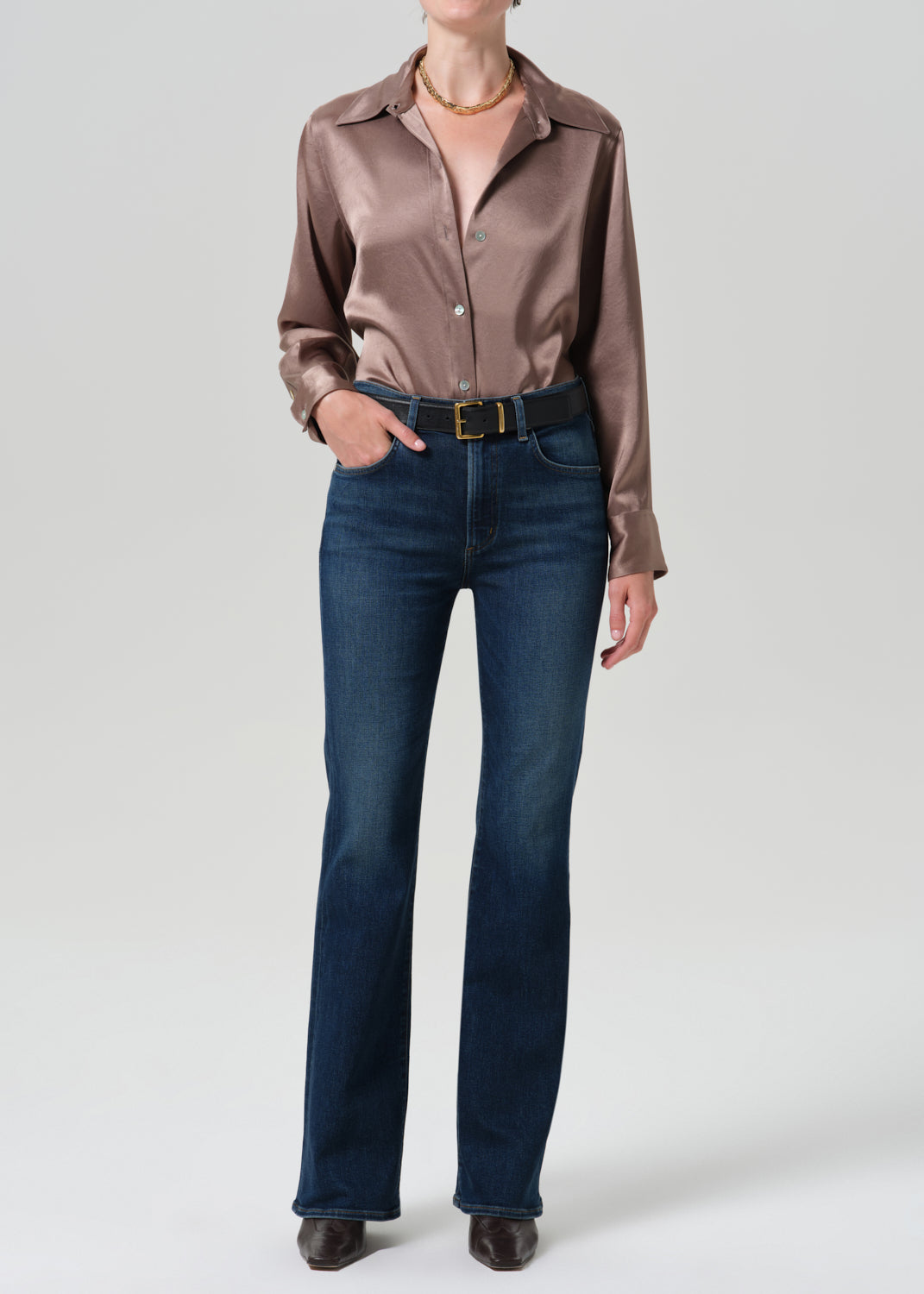 Citizens of Humanity Lilah High Rise Bootcut 32.5" in Moonlight