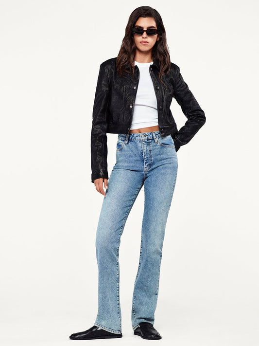 Frame The Ruler Straight Jean in Indio