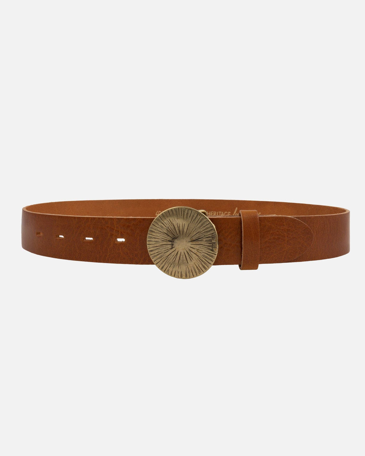 Amsterdam Heritage Erin Leather Belt in Cognac