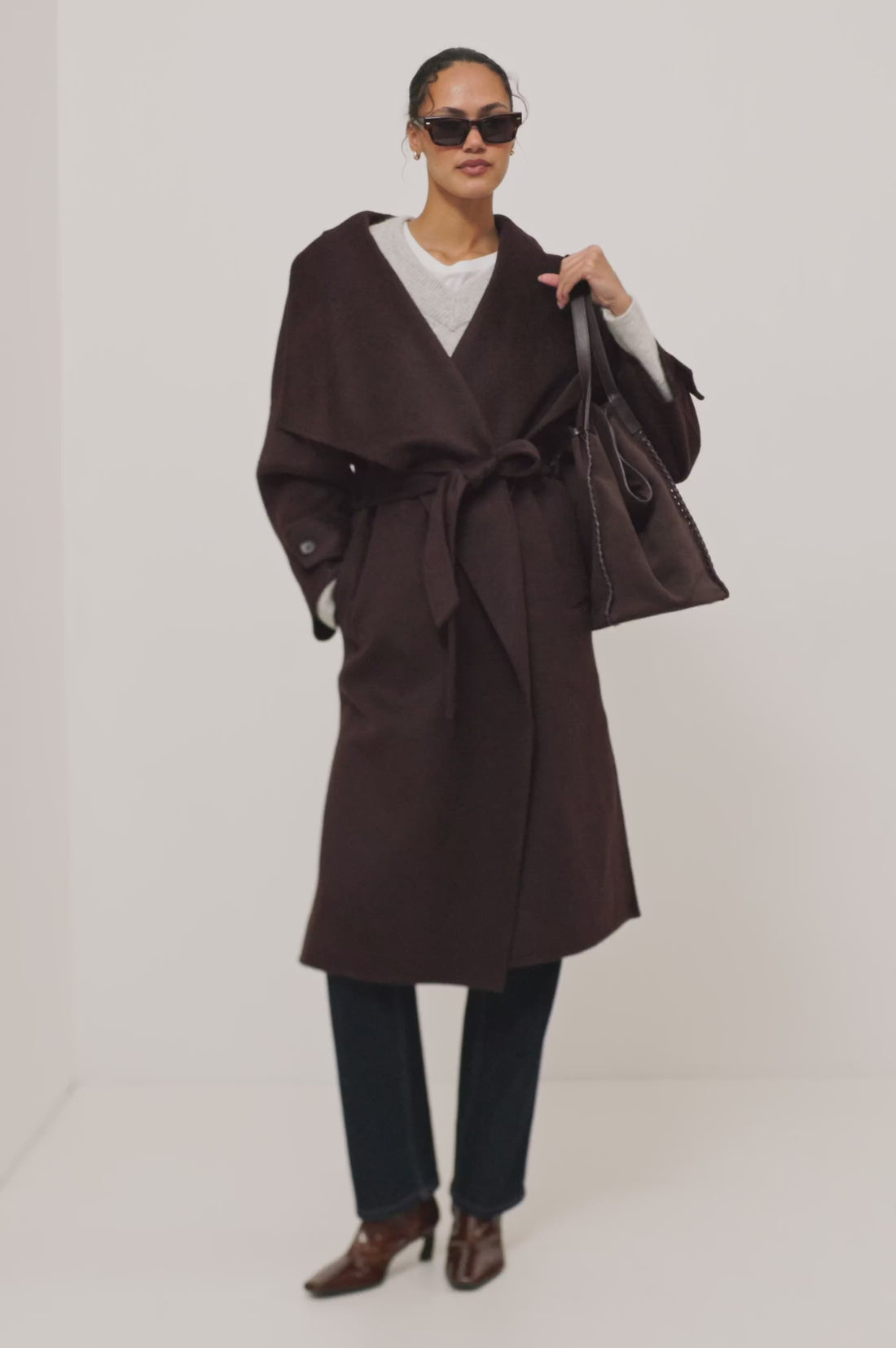 Rails Celeste Coat in Chocolate