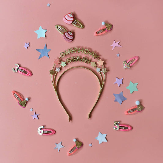 Rockahula Birthday Cake Clips