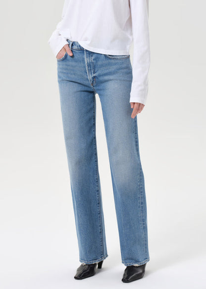 Agolde Harper Straight Jean in Forum
