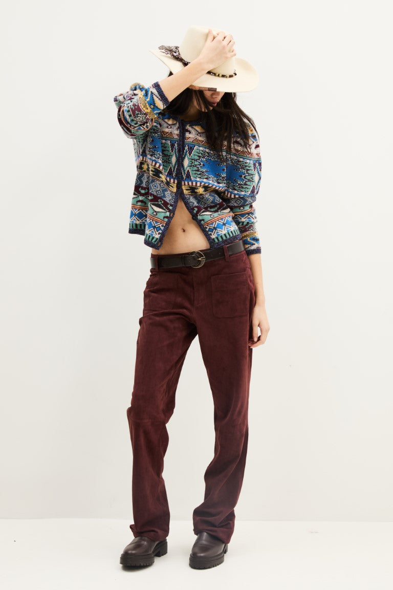 ba&sh Maja Cardigan in Multi