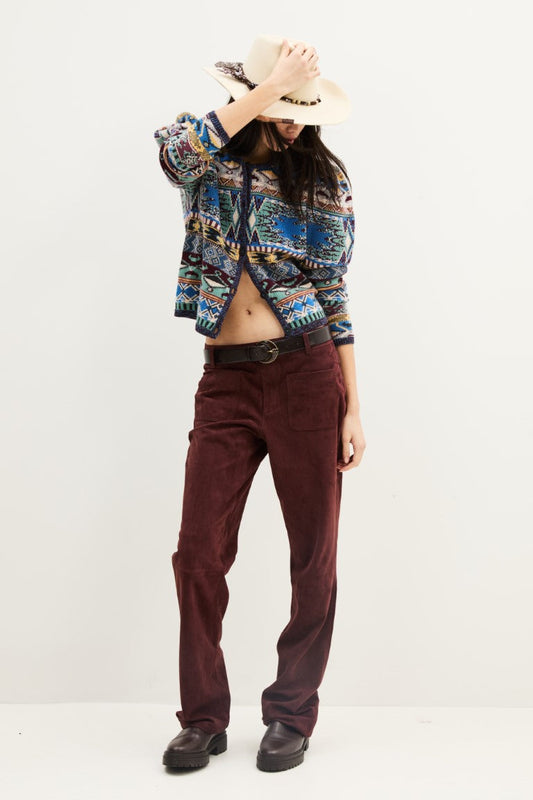 ba&sh Maja Cardigan in Multi