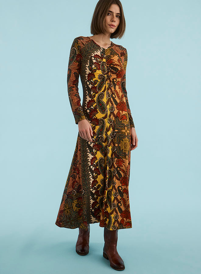 Hunter Bell Fairhope Dress in Highland Tapestry