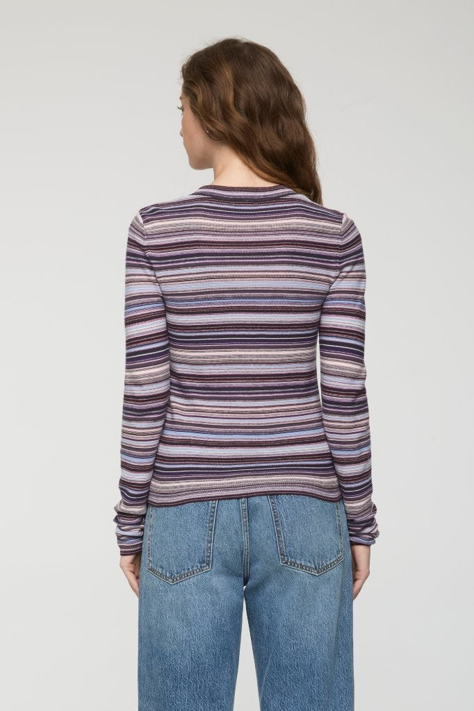 Pistola Madison Knit Long Sleeve Top in Lovina Stripe