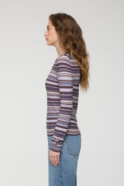 Pistola Madison Knit Long Sleeve Top in Lovina Stripe