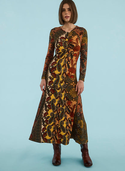 Hunter Bell Fairhope Dress in Highland Tapestry