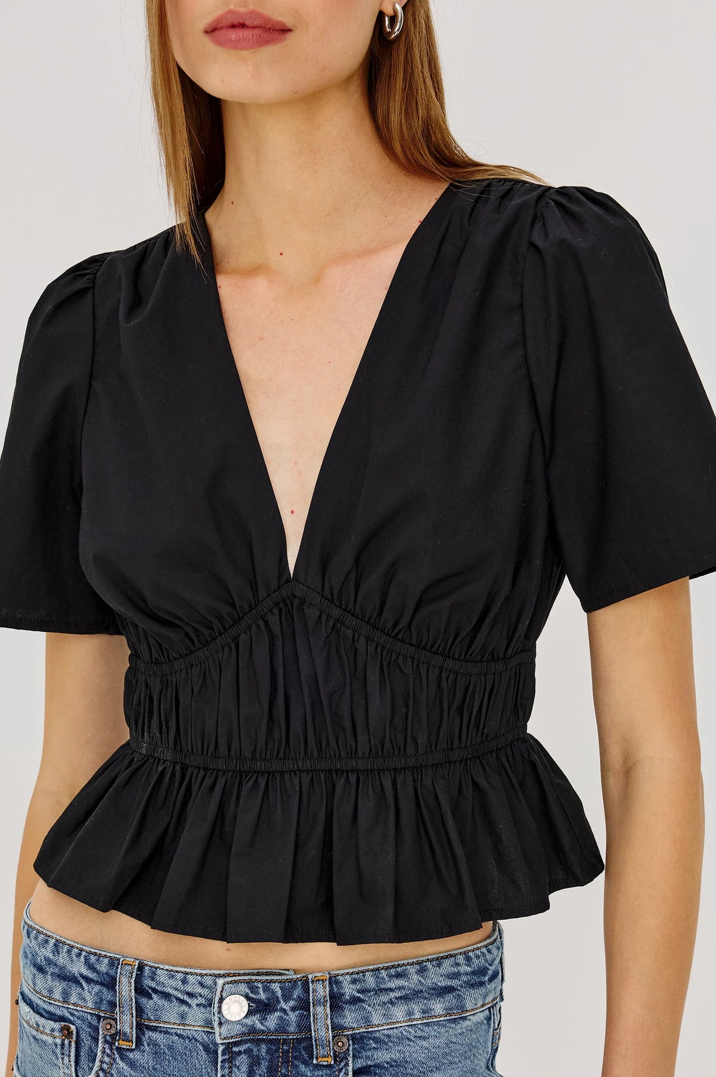 Rails Orla Top in Black