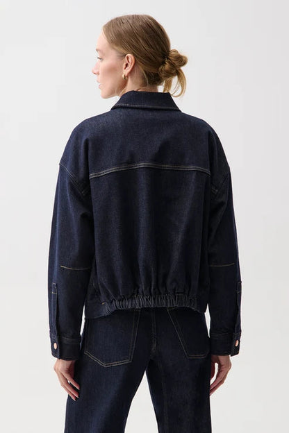 Pistola Bibi Blouson Denim Jacket in Nightfall