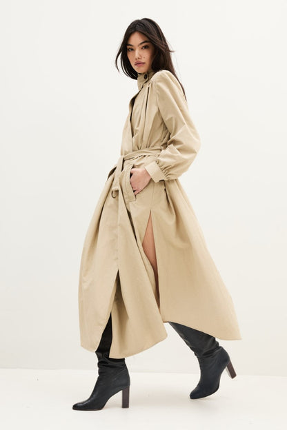 ba&sh Wili Coat in Beige