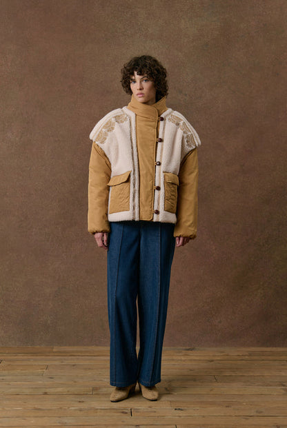 Louise Misha Beatine Jacket in Sand