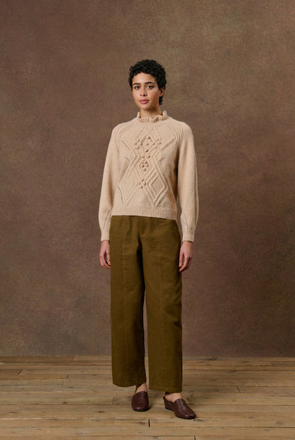 Louise Misha Raiana Beige Sweater