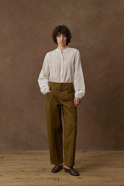 Louise Misha Alicia Blouse in Off White