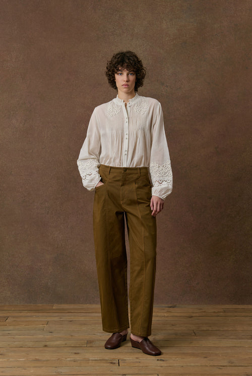 Louise Misha Alicia Blouse in Off White
