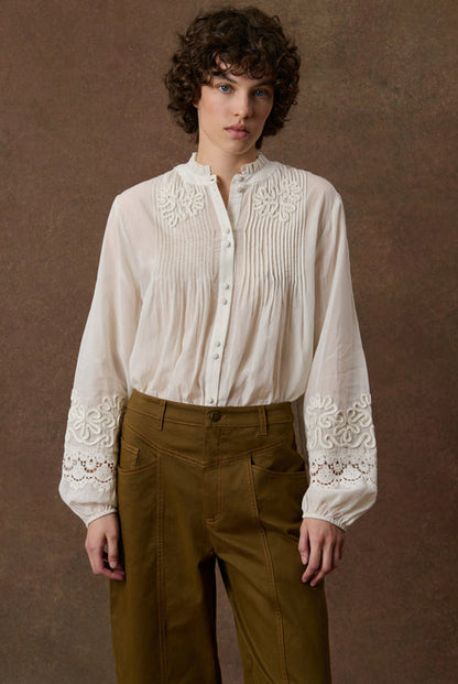 Louise Misha Alicia Blouse in Off White