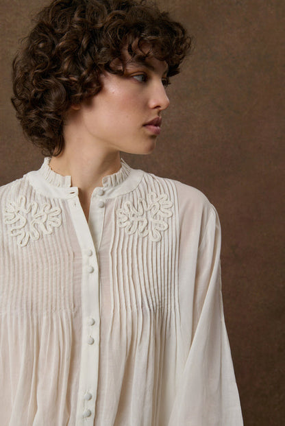 Louise Misha Alicia Blouse in Off White