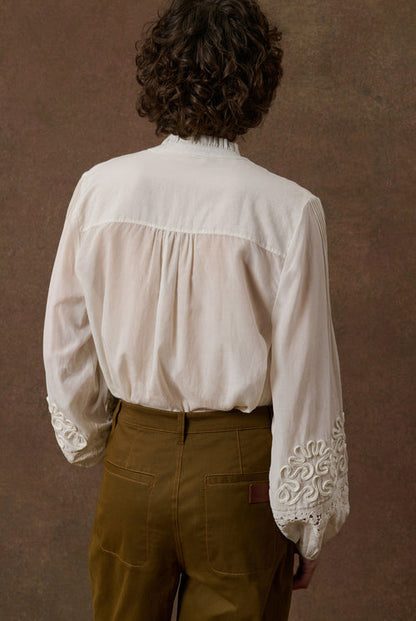 Louise Misha Alicia Blouse in Off White