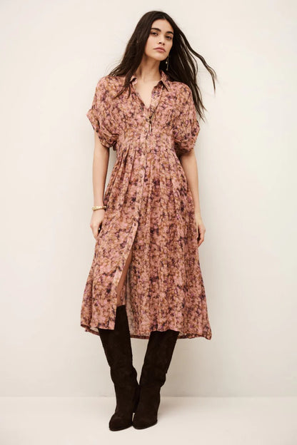 ba&sh Adena Dress in Rose