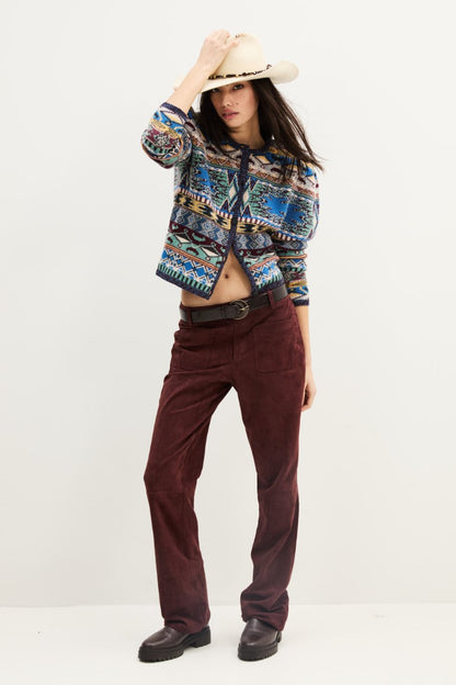 ba&sh Maja Cardigan in Multi