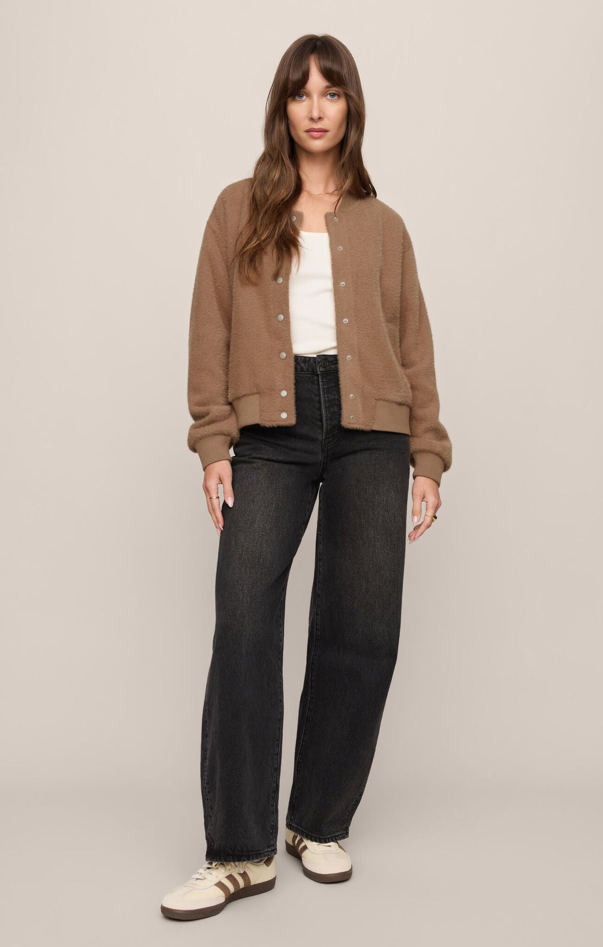 Z Supply Palmer Jacket in Light Toffee