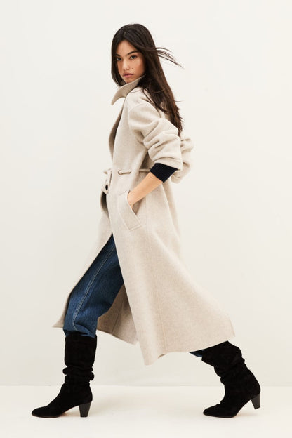 ba&sh Kate Coat in Greige