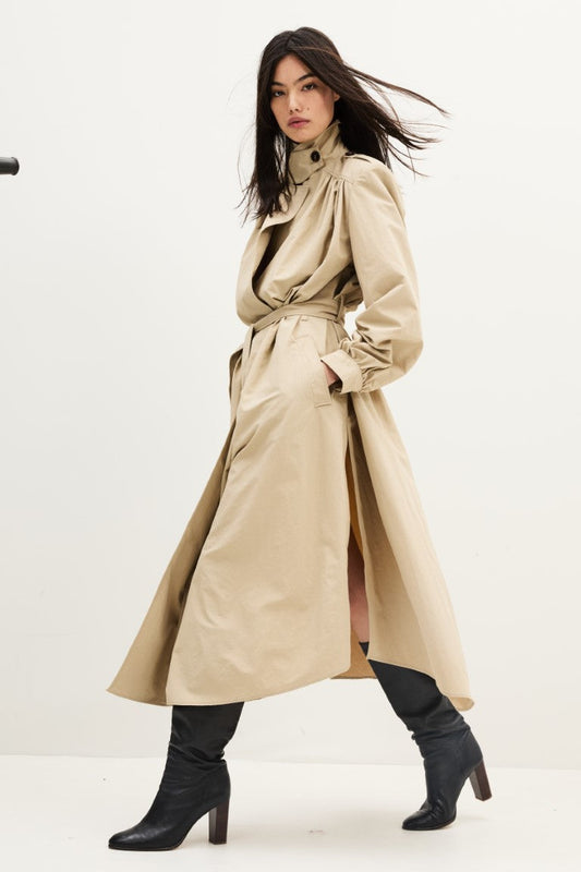 ba&sh Wili Coat in Beige