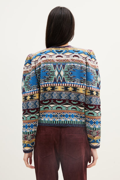 ba&sh Maja Cardigan in Multi