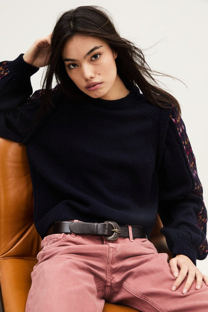 ba&sh Elda Jumper in Encre