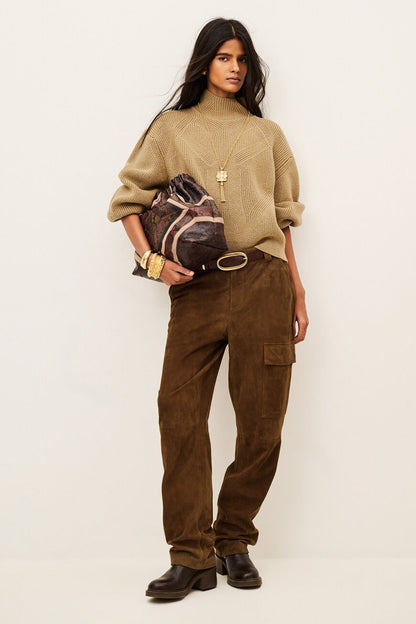 ba&sh Lola Sweater in Camel