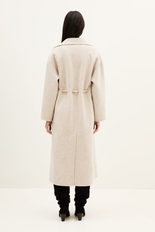 ba&sh Kate Coat in Greige