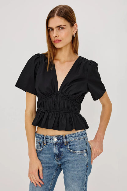 Rails Orla Top in Black