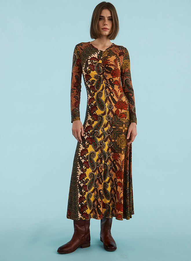 Hunter Bell Fairhope Dress in Highland Tapestry